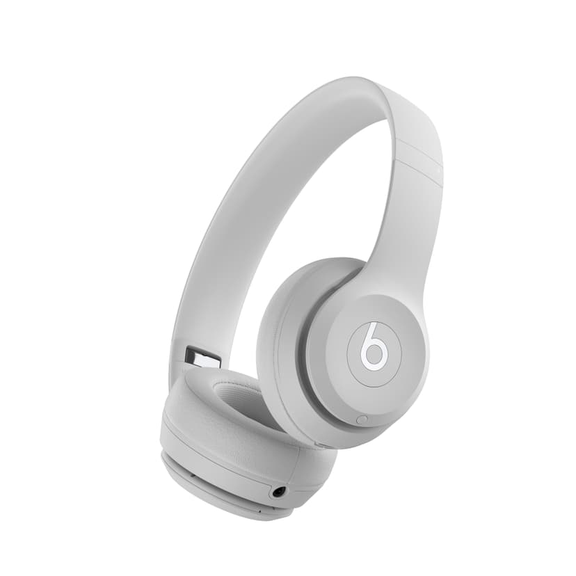 Refurbished Beats by Dr. Dre Solo 4 Drenched Gray On Ear Headphones MG7J4LL/A