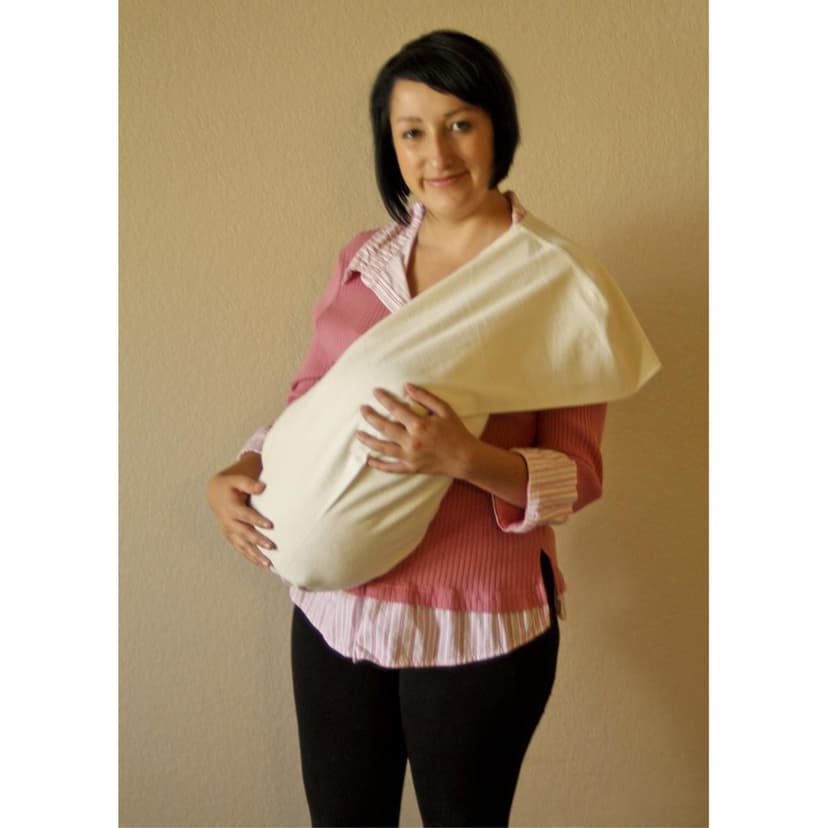 Healthy Body Head To Toe Organic Cotton Sherpa Baby Sling - Extra Small for adults up to 5' 3"