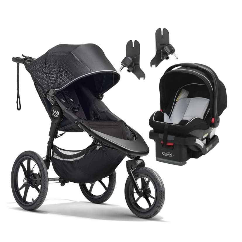 Baby jogger summit x3 and graco weston car seat bundle
