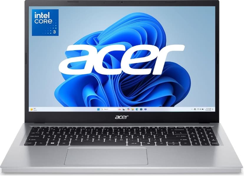 Acer Aspire Go 15 AI-Ready Laptop 15.6" FHD IPS Intel Core 3 N355 8GB 128GB Windows 11 S mode Home Silver