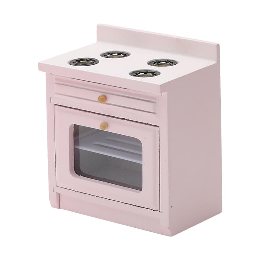 1pc Mini House Furniture Furniture Model Gas Stove Miniature Furniture
