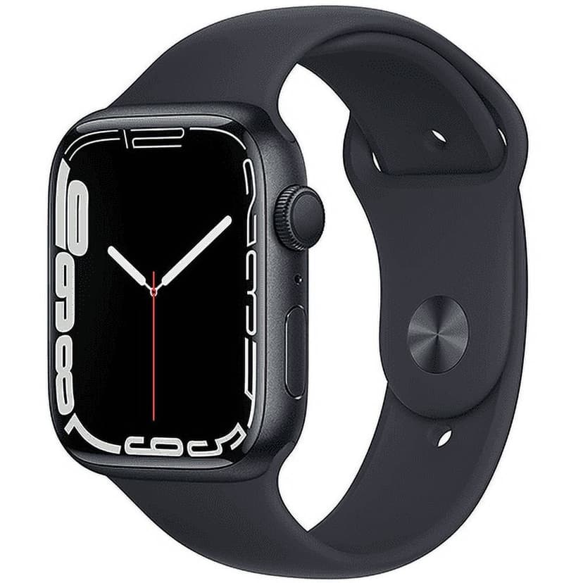 Pre-Owned Apple Watch Series 7 45mm GPS Midnight Aluminum Case - Midnight Sport Band