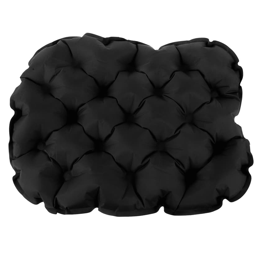 unbranded Inflatable Booster Seat Inflatable Seat Cushion Black Nylon Tpu Anti Slip For Travel Family Trips 1Pack