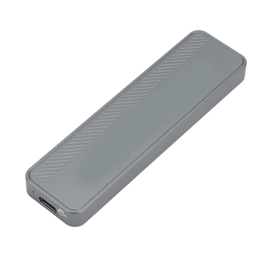 PCIe SSD Enclosure, 20Gbps M.2 NVMe SSD Enclosure Widely Compatible For 2230 2242 SSD