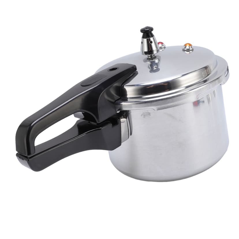 Pressure Cooker Aluminum Alloy Pressure Canner, Explosion Proof Pressure Canning Pot Cooker Large Capacity Pressure Cooker Pot Compatible with Gas & Induction