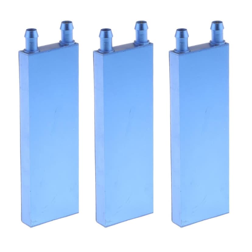 MERIGLARE 3x Water Cooling Block Radiator Liquid For Computer Radiator 40 x 120mm