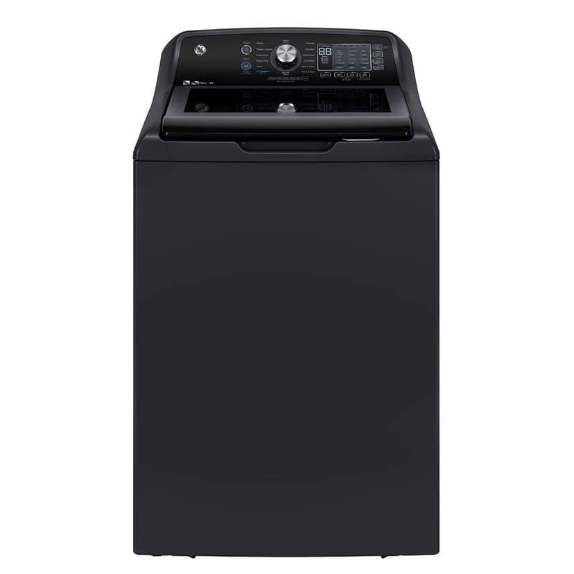 GE 5.3 Cu. Ft. (IEC) Top Load Washer with SaniFresh Cycle Diamond Grey - GTW690BMTDG