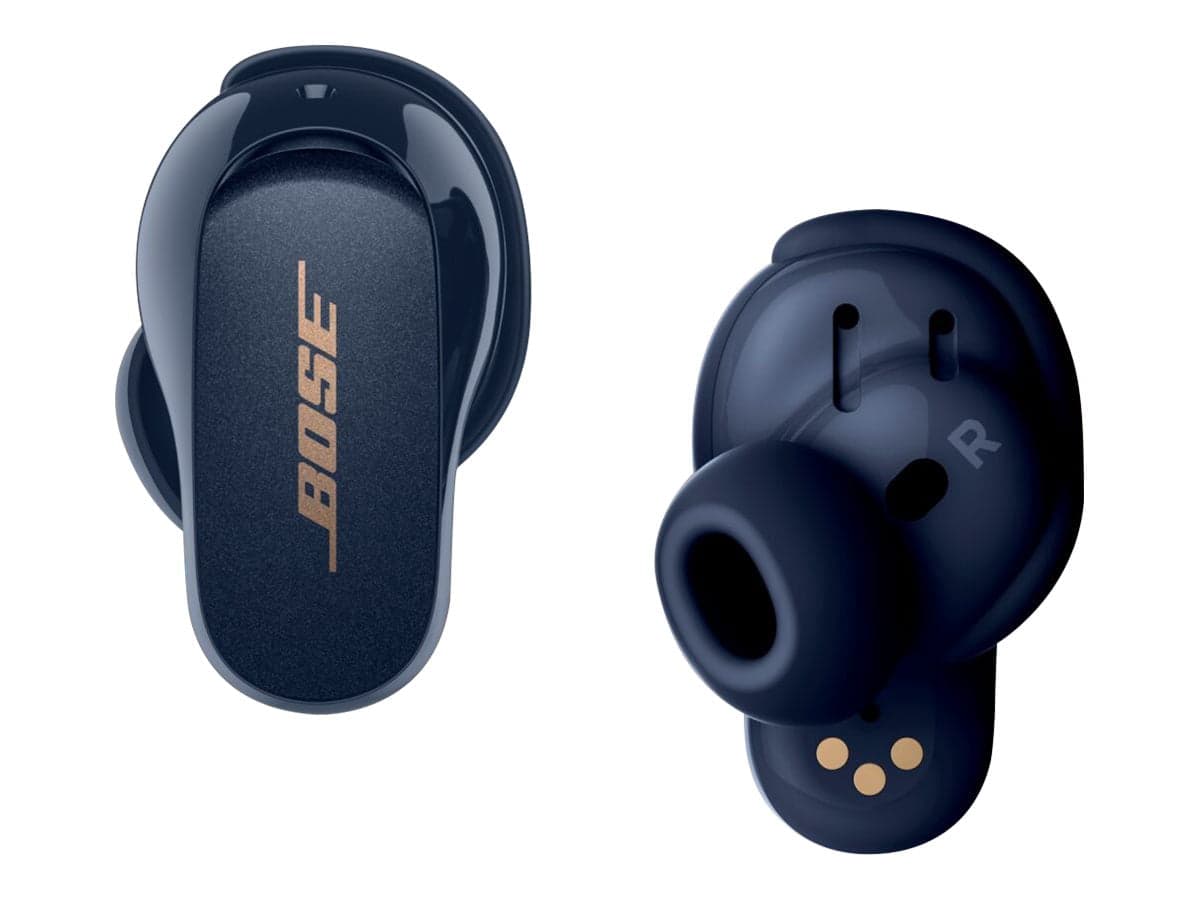New Bose QuietComfort Earbuds II, Wireless, Bluetooth, World’s Best Noise Cancelling in-Ear Headphones with Personalized Noise Cancellation & Sound, Midnight Blue - Limited Edition
