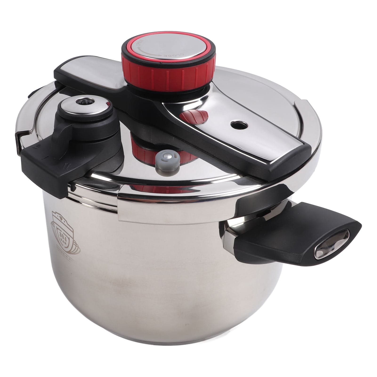 Electric Pressure Cooker, Anti Rust 6L 80KPA Pressure Cooker Pot For Home Kitchen