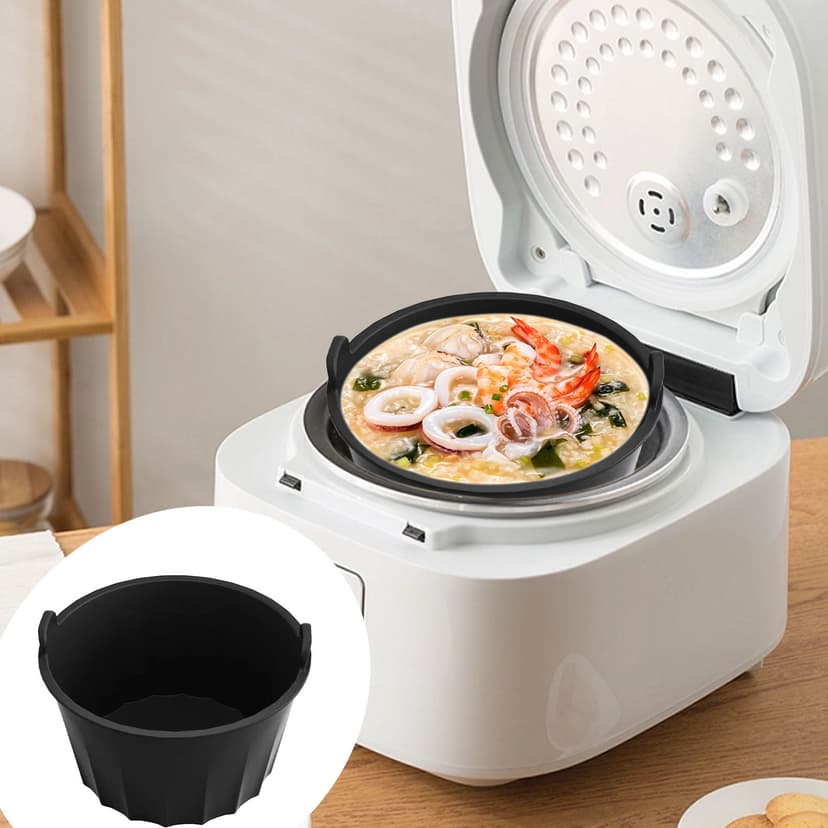 Antqov Slow Cooker Liners Fit Fits Sizes 7.5in and Undert Oval Slow Cooker, Reusable & Leakproof Dishwasher Safe Cooking Liner for Fits Sizes 7.5in and Under C, Home Accessories