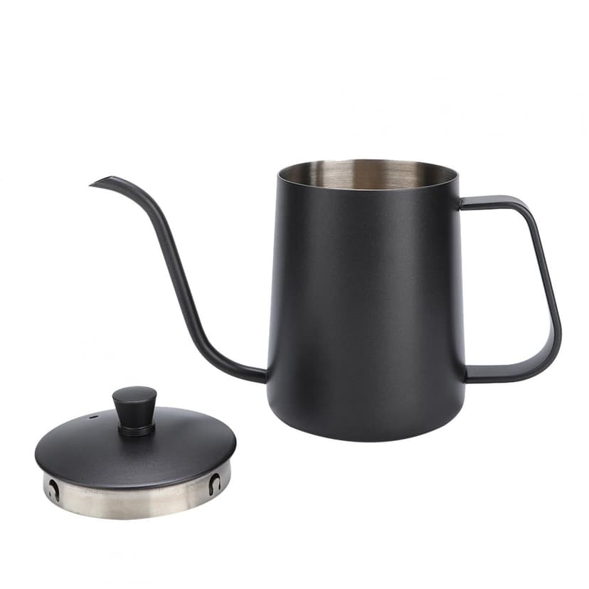 Dekaim Gooseneck Kettle, Stainless Steel Gooseneck Tea Kettle Pour Over Coffee Long Narrow Spout Drip Pot(600ml)