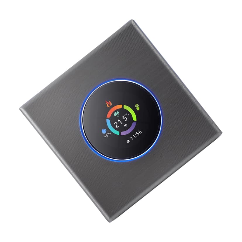 Smart Thermostat, Smart Thermostat with Smartphone App Remote Control Manual and Programming Mode for Home Automation