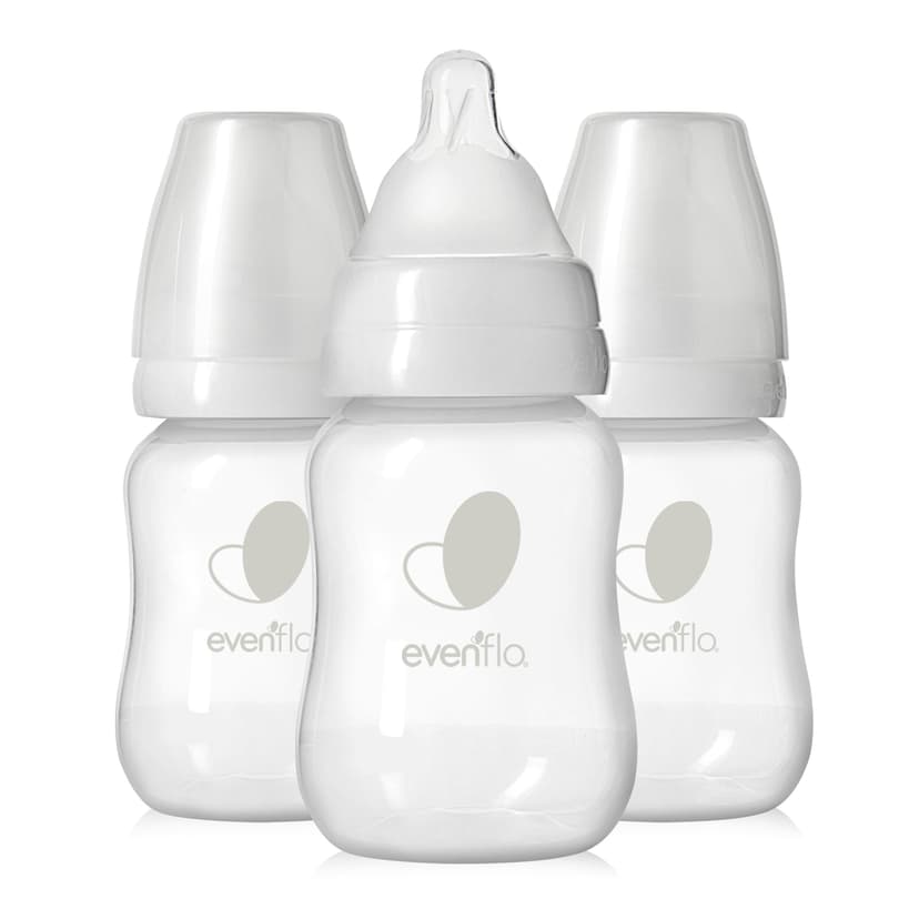 Evenflo Feeding Balance + Standard Neck BPA-Free Plastic Baby Bottles