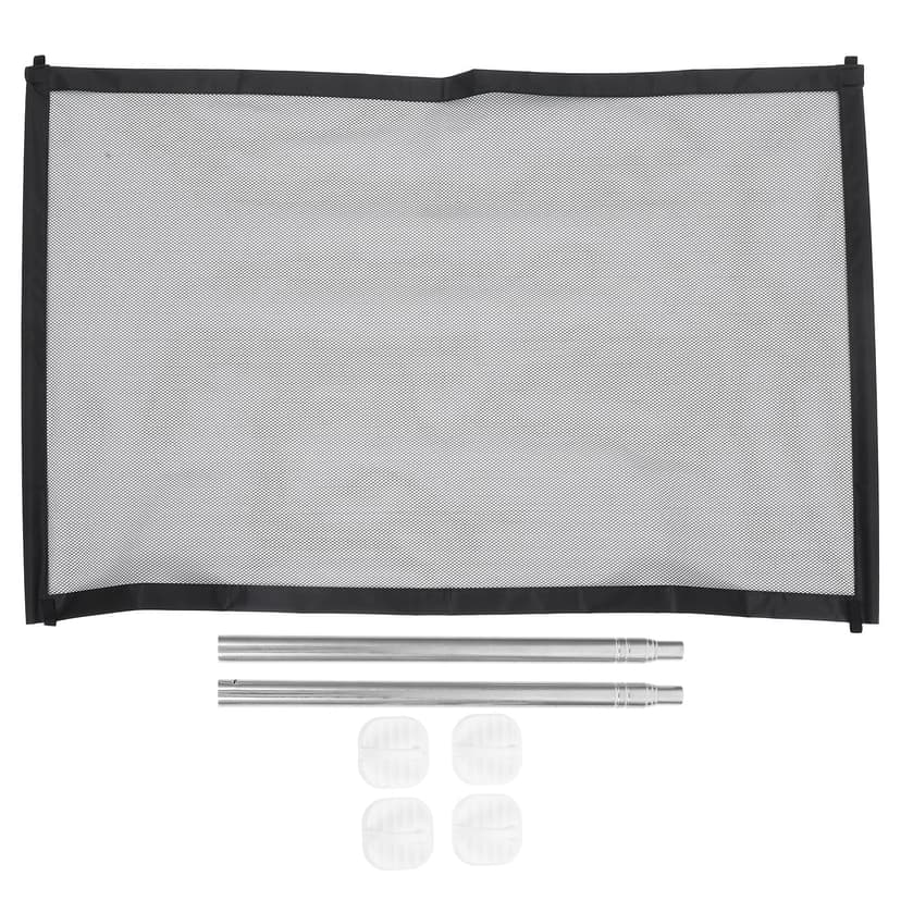 KAKOWELY 1 Set Pet Safety Guard Baby Safety Mesh Gate Retractable Pet Isolation Net Fence,43.31"X28.35"X0.2"