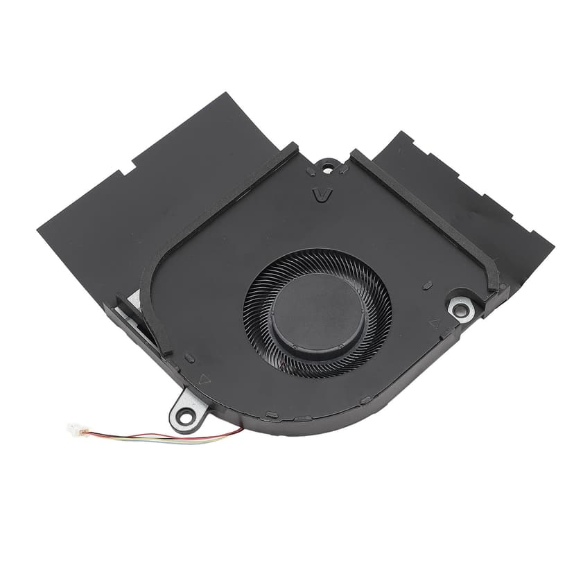 CPU Cooling Fan, ABS and Metal CPU Cooler User Friendly for Laptops