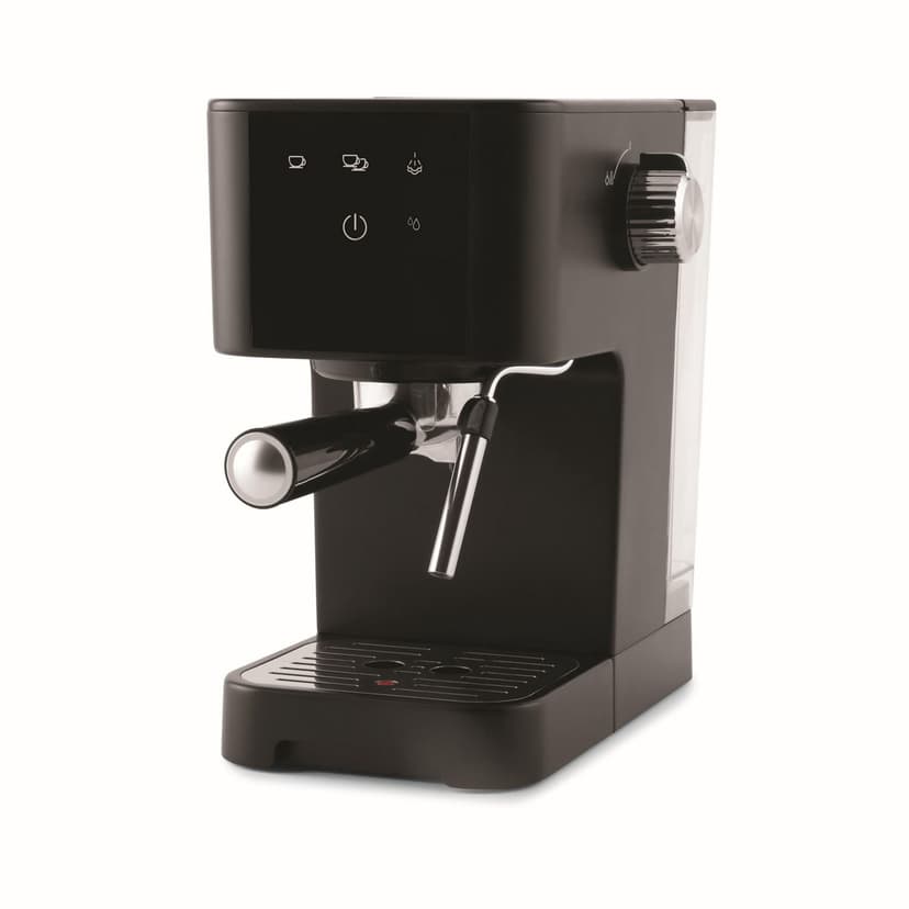 Mainstays Touch Screen Espresso Machine with Steam Wand, 15-Bar Pump, Black