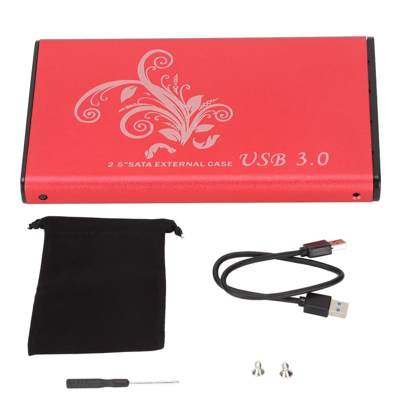 External Hard Drive Case,Hard Drive Enclosure 4TB Portable Hardisk Box Hard Drive Enclosure Finest Materials