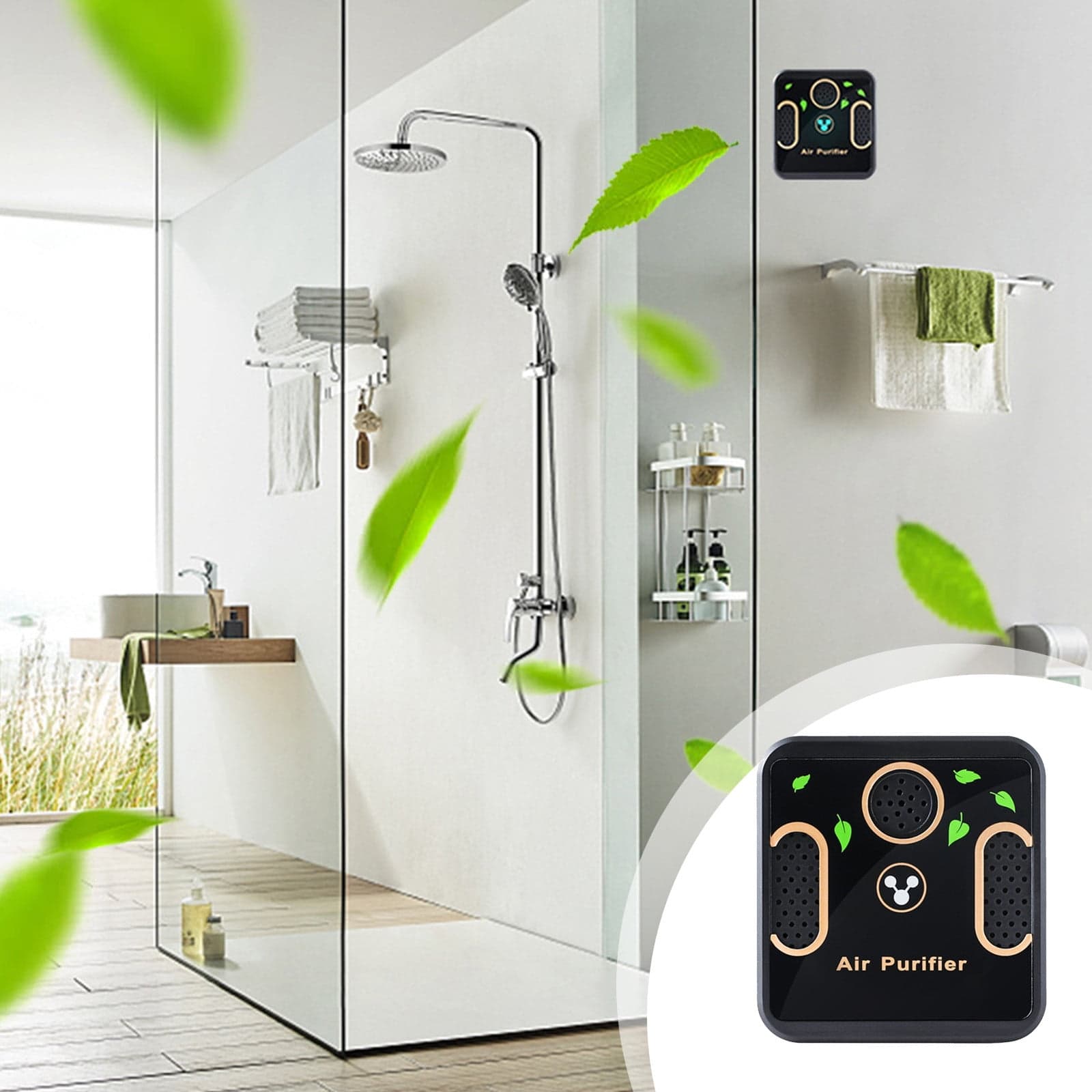PEONAVET air purifier Small Breath Purifier Household Plasma Active Deodorization Portable Deodorant Suitable for Home Bedroom Bathroom Kitchen