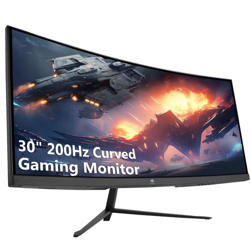 Z-Edge 30 inch 144Hz/200Hz Curved Gaming Monitor 1080P Computer Monitor UG30 21:9 Ultra Wide 1500R/1ms MPRT Frameless/Slim PC Monitor with HDMI/DP Display Port Freesync Compatible VESA