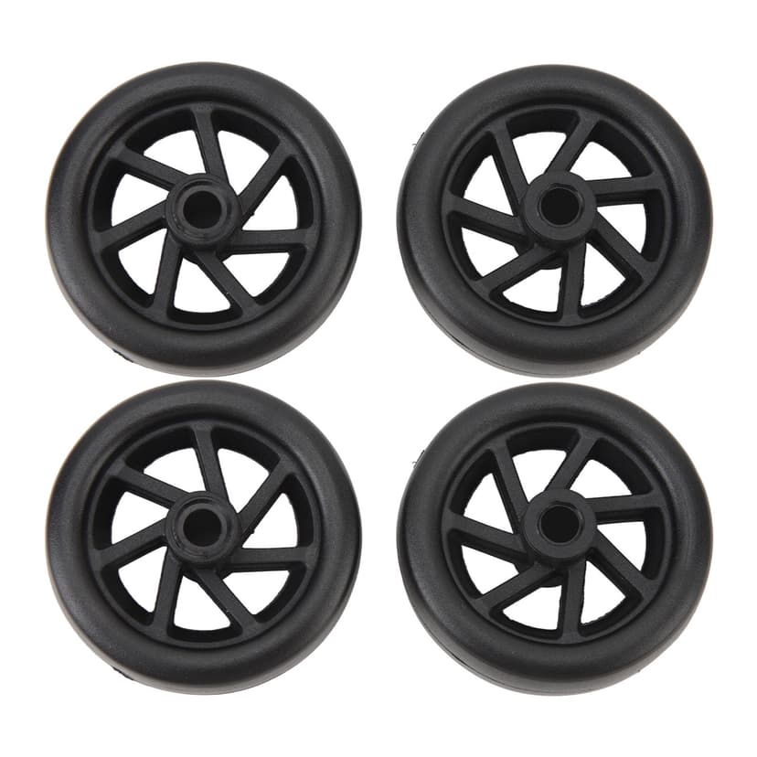 Suitcase Wheel, Durable Easy Installation Smooth Rolling 4Pcs PVC Luggage Wheels Set for Travel