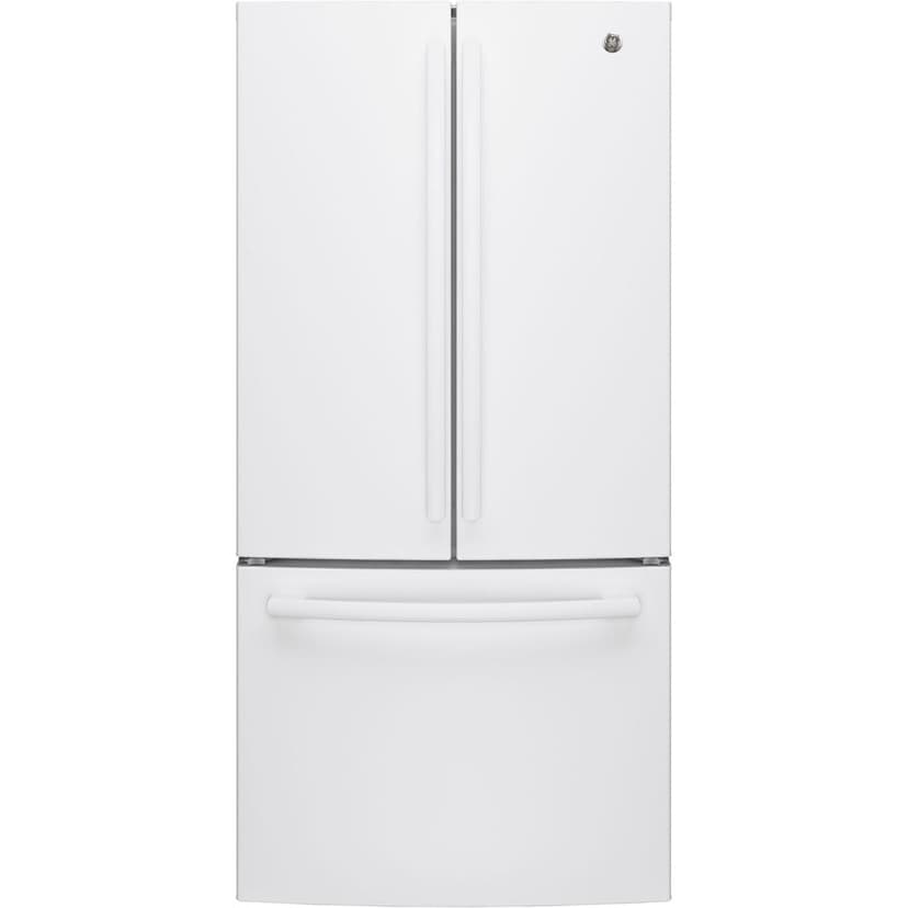 GE 18.6 Cu. Ft. Counter-Depth French-Door Refrigerator White - GWE19JGLWW