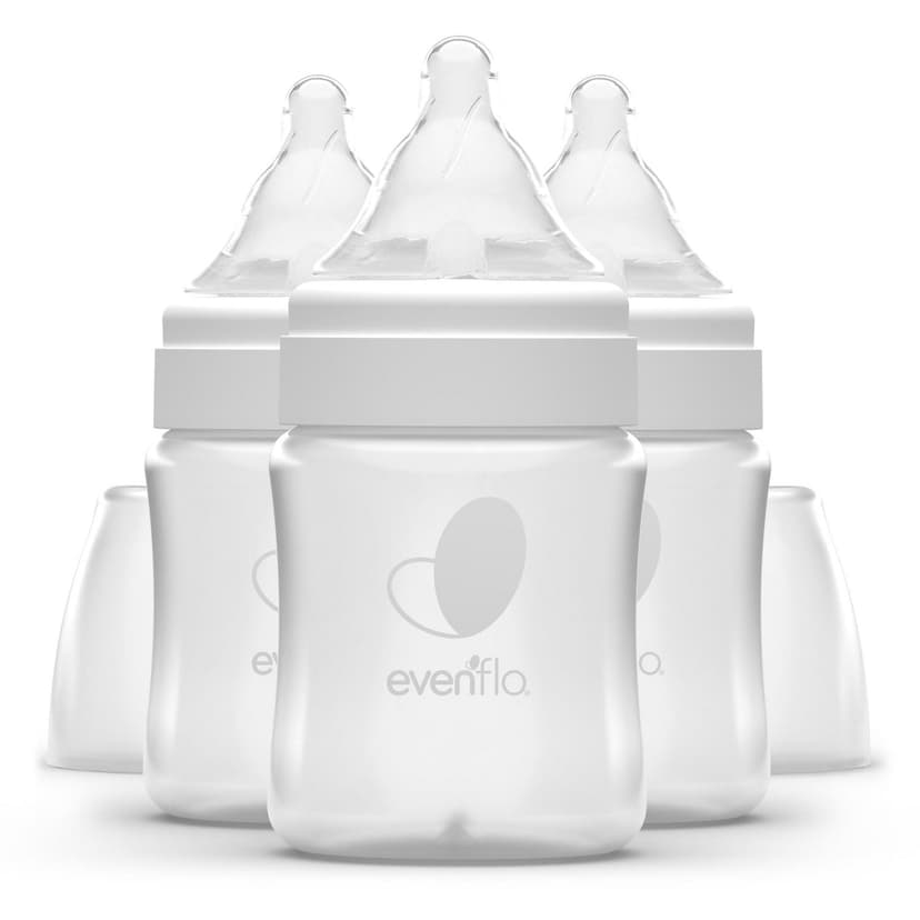 EVENFLO FEEDING Balance + Wide Neck Baby Bottles, 3x5oz Bottles