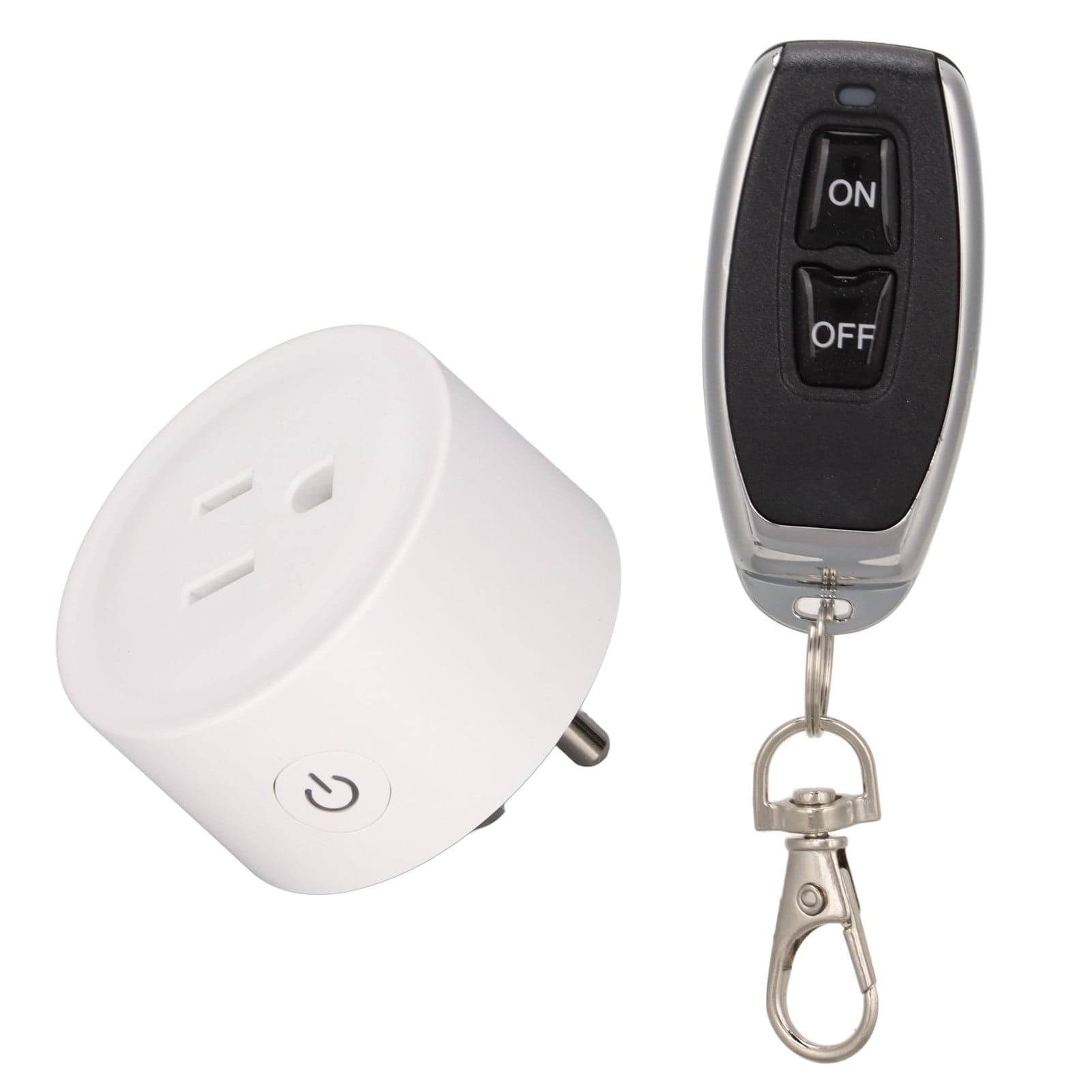 Wireless Remote Control Plug, 433MHz Smart Plug Remote Control Long Service Life Power Switch US Plug 100-240V Safe To Operate For Electrical Equipments