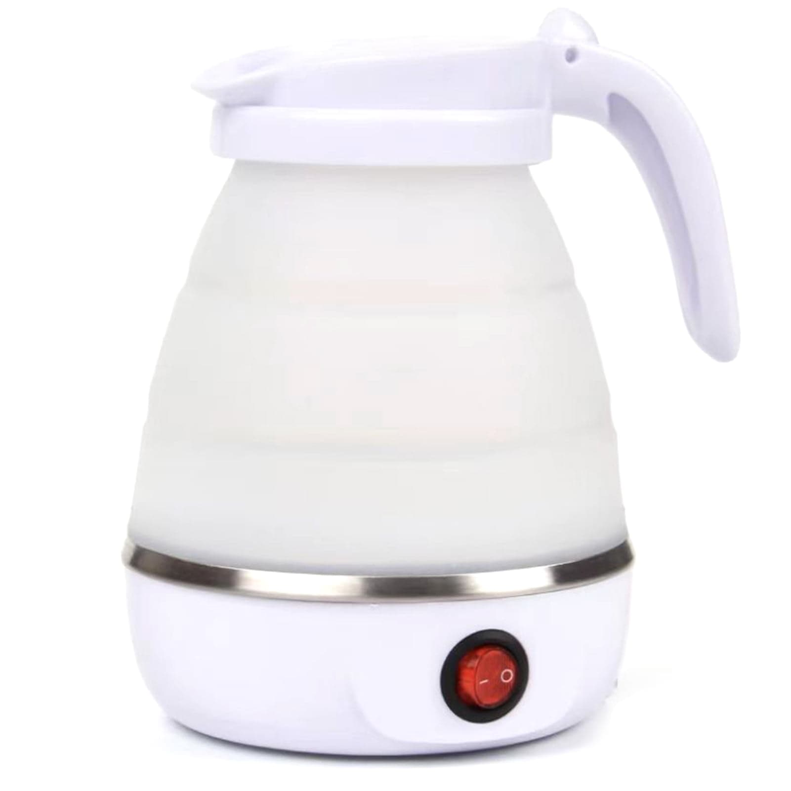 Zootealy Travel Home Silicone Foldable Kettle Portable Automatic Electric Kettle