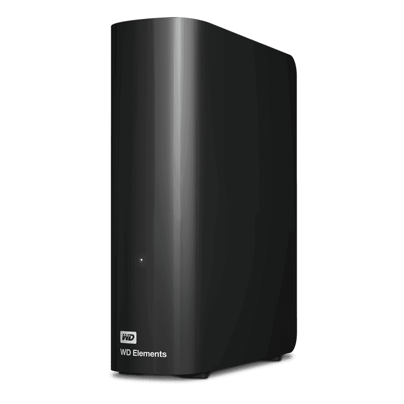 Western Digital Elements 8TB External Desktop Hard Drive HDD with 5Gbps Transfer Speed - WDBWLG0080HBK-NESN