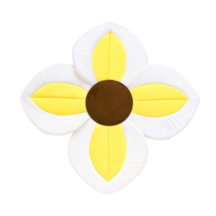Baby Bathtub Mat Soft and Non Slip with Cute Flower Design