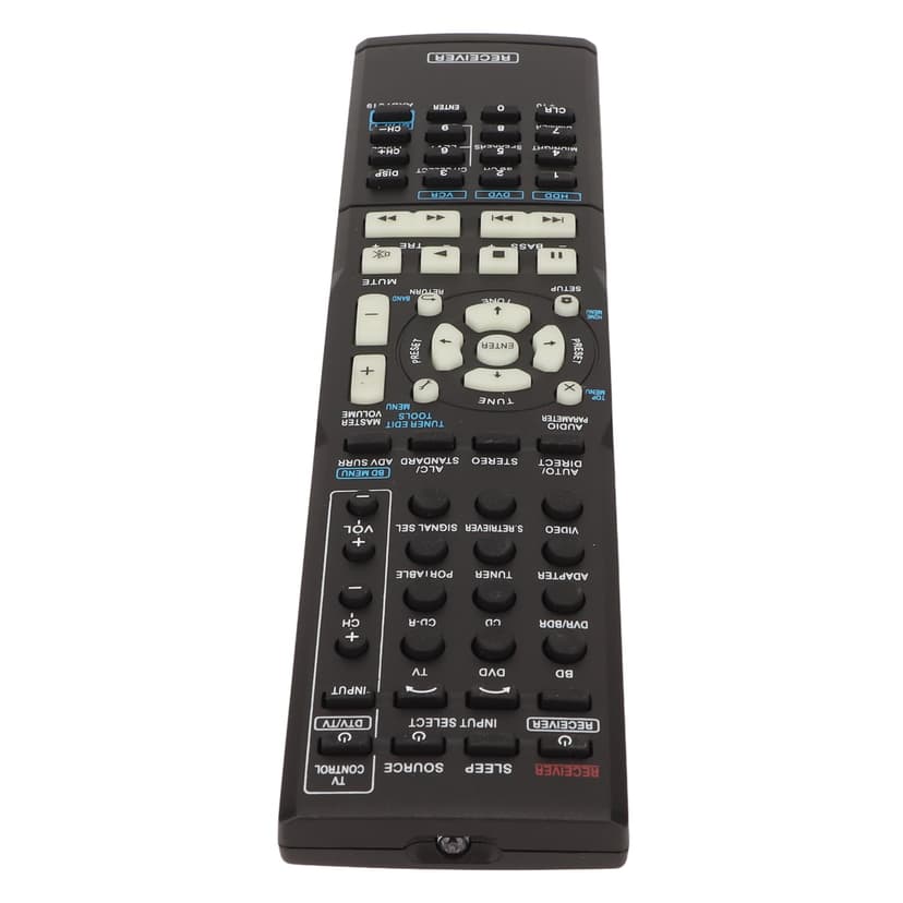 AXD7619 Remote Control, Sensitive Energy Saving Multi Function ABS Shell AAA Battery Powered AV Receiver Remote Wearable For Vsx 521 K For Vsx 74txv S