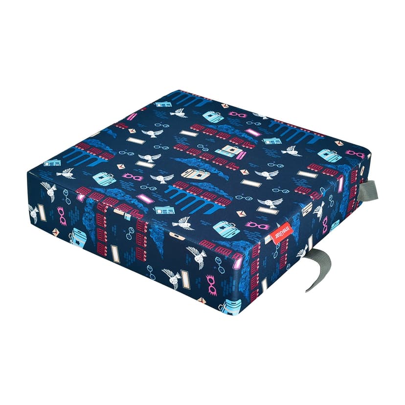 Graflsoa Insular High-Density Sponge Baby Chair Booster Seat Pad with Dual Fixation, SU1013 Magic Academy Design, 32x32x8cm, 450g, Multiple Colors Available