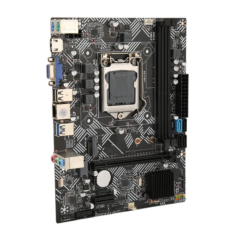 Computer Motherboard, USB3.0 SATA3.0 Easy To Install LGA 1151 Motherboard 100Mbps NIC for Desktop PC