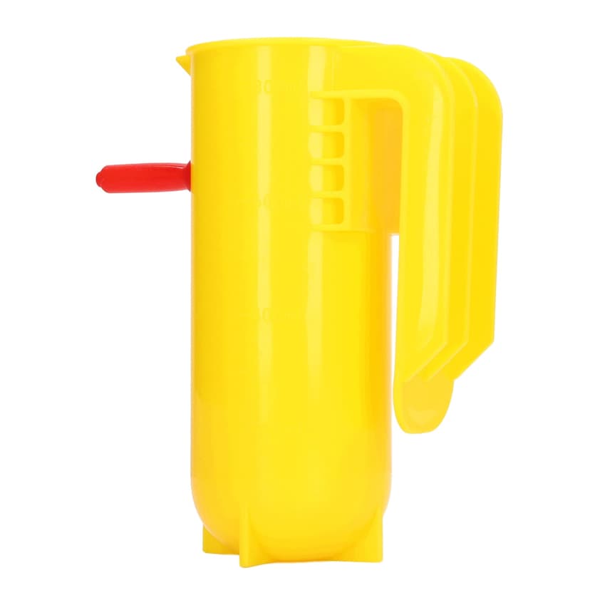 Lamb Milk Feeder Bottle, Accurate Scale Lamb Feeder Bottle Open Type For Newborn Animals Yellow