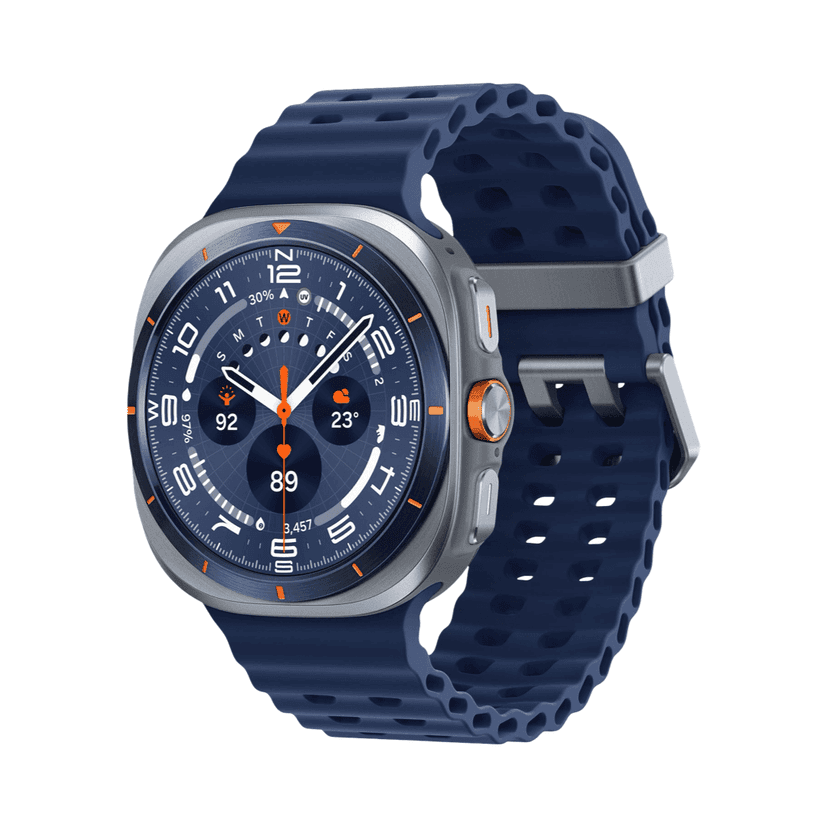 Open Box - Samsung Galaxy Watch Ultra 47mm LTE 2025 Smartwatch - Titanium Blue