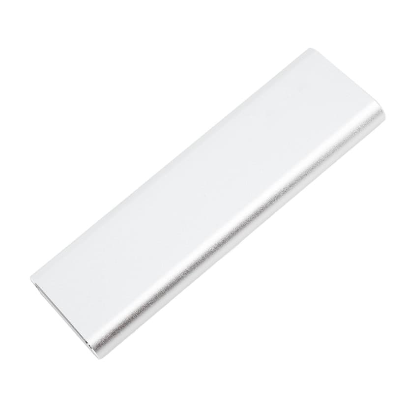 Nvme Enclosure, NGFF Hard Drive Enclosure B Key Ssd Enclosure External Hard Drive Case USB3.1 Type C 10Gbps Metal Solid State Drive Enclosure Not Inclube Hard Disk