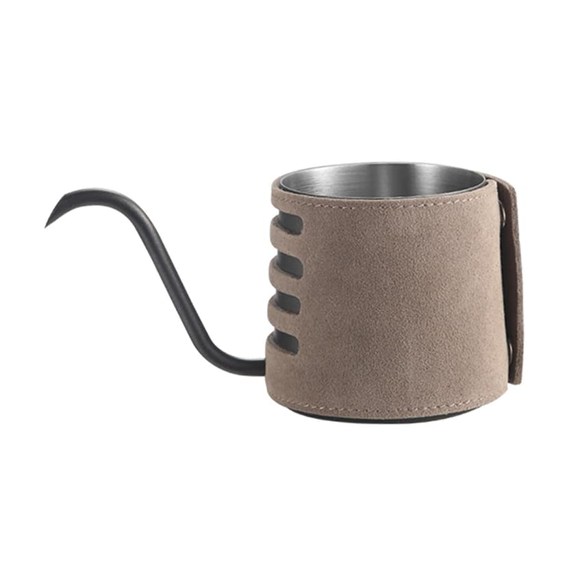 yuksok Gooseneck Kettle with Water Level Scale, 304 Stainless Steel Premium Kettle for Black
