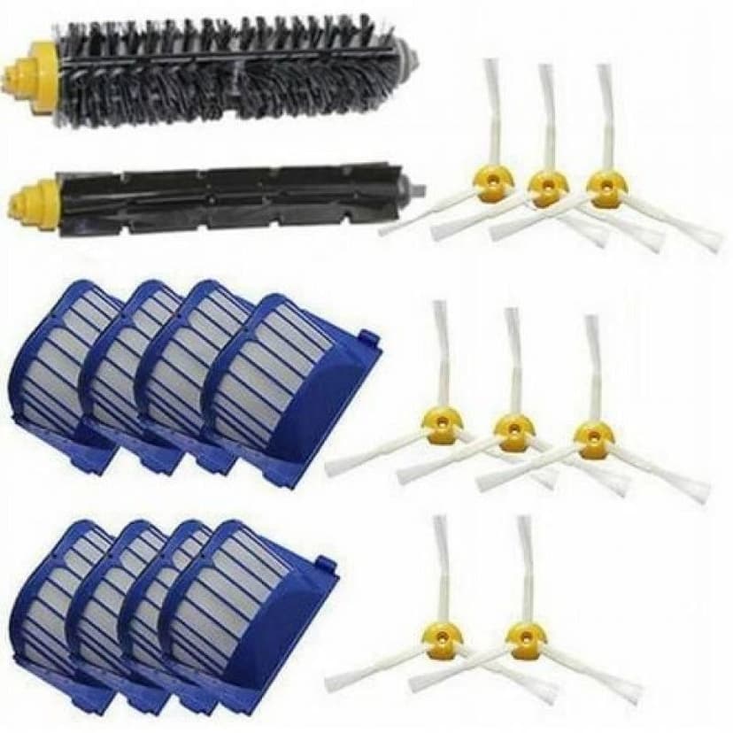 Efficient Dirt Removal Filters for iRobot Roomba 500/600 Series, Vacuum Accessory with Reusable Filters, 90 Days Guarantee