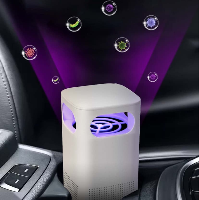 EGNMCR Home Bedroom AirPurifier Coverage 330 Sqft 22 DB Portable AirPurifier Effectively Filter For Odors Pet Dander Odor removal purifier