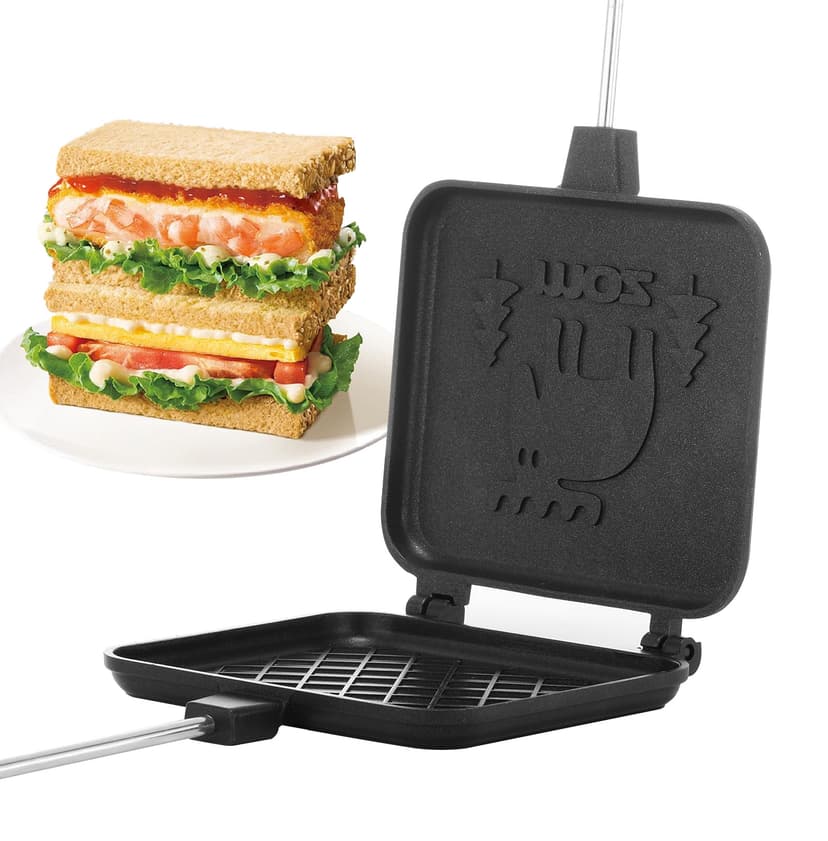 Aoresac Panini Press Sandwich Maker /Grilled Panini Maker Pan with