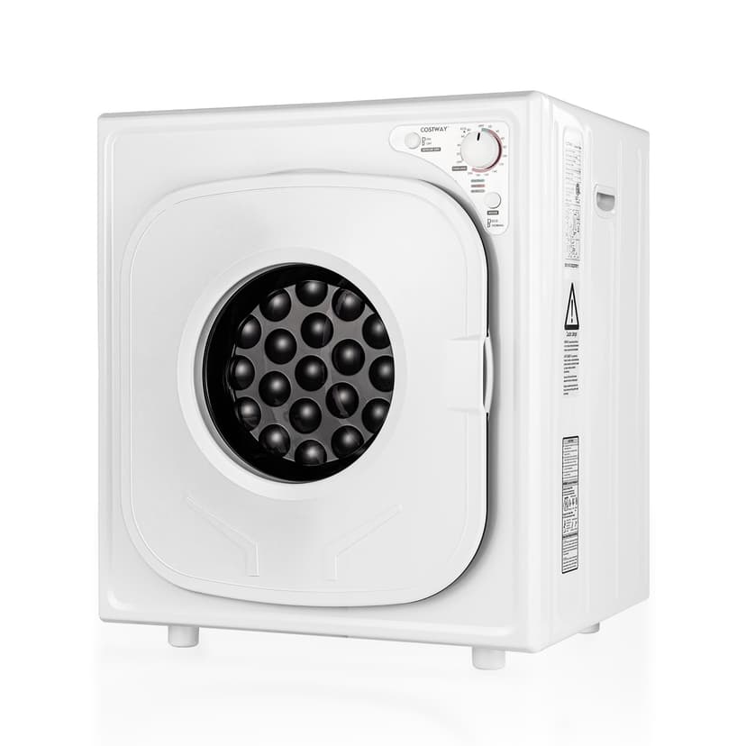 Costway 1500W Electric Tumble Compact Laundry Dryer Stainless Steel Tub 13.2 lbs