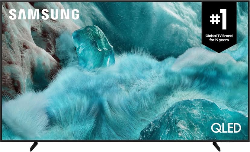 Samsung 55-Inch QLED Q7F 4K Smart TV Quantum HDR, AI Processor, Contrast Booster Pro, Gaming Hub (QN55Q7FAAFXZC) - Open Box