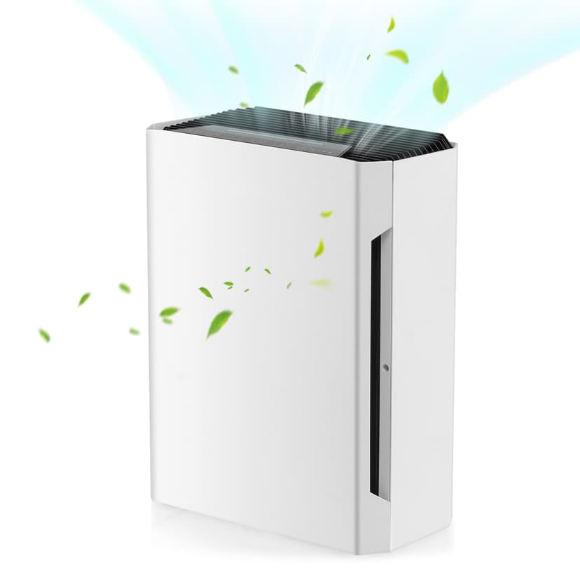 Giantex Air Purifier for Home w/Adjustable Wind Speeds, 8H Timer & Child Lock, Quiet Air Cleaner for Smoke, Dust, Pet Dander, Hairs