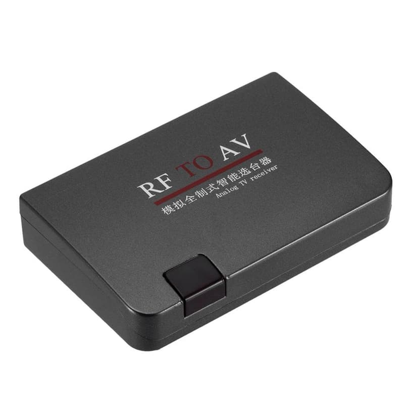 EIMELI RF to AV Analog TV Receiver Converter Modulator Power Adapter w/AV Cable