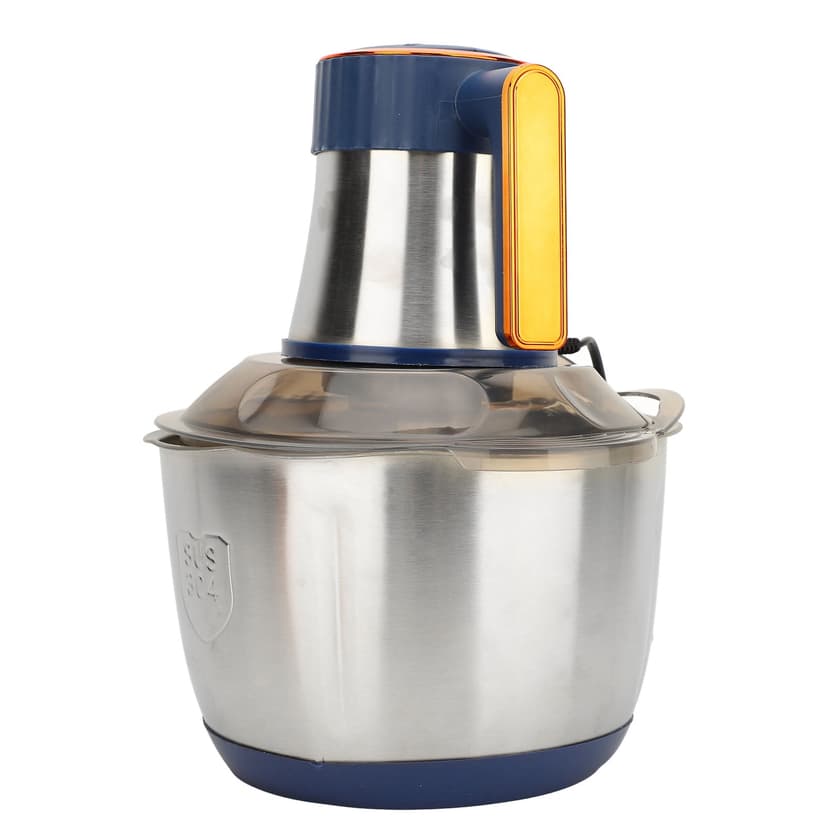 500W Electric Food Processor 5L Stainless Steel Large Capacity Multifunctional with Easy Cleaning for Home Kitchen