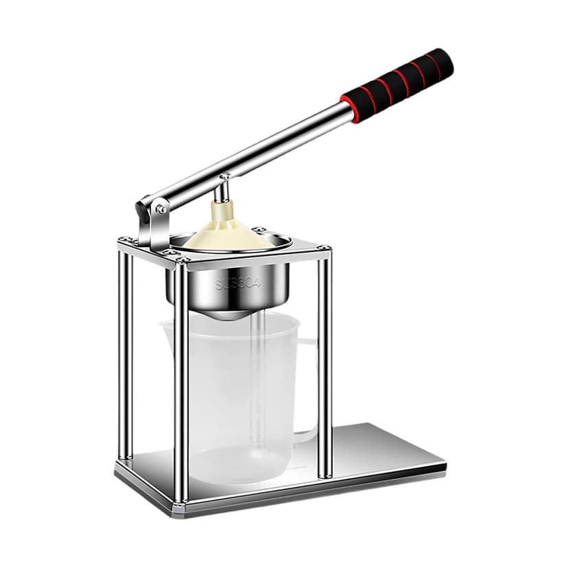 Manual Juicer Manual Fruit Commercial Grade Manual Heavy Duty Juicer Suitable For Home Kitchen Use Masticating Juicer Commercial Bar Lime And Holder Pancake with Removable Plates Juice Processor Fruit
