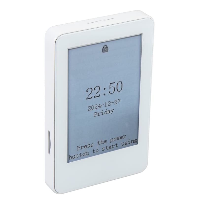 Electric Book Reader, 2.7in Ink Screen Book Reader Zinc Alloy Compact for Long Trip