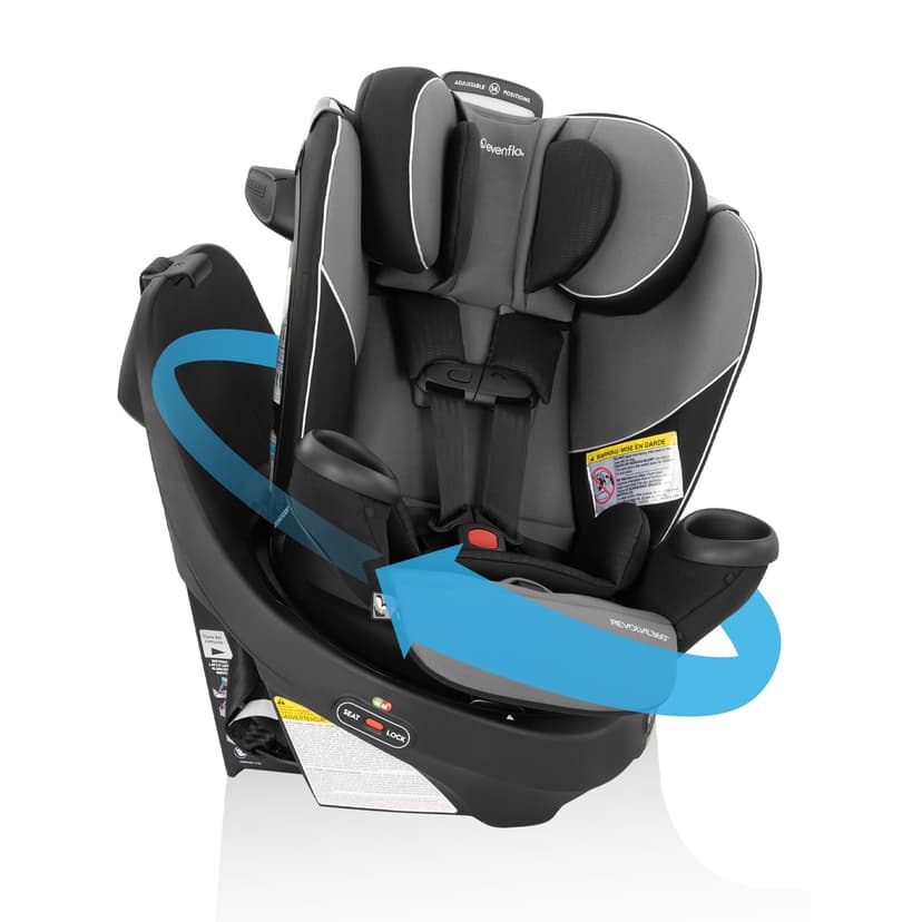 Evenflo® Revolve360™ Rotating All-In-One Convertible Car Seat (0-12 Years)