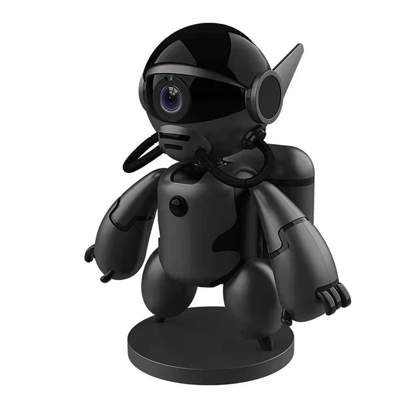 Baby Security Camera, Real Time Monitoring Astronaut Robot Home Safety Webcam 1920x1080P with Night Vision Noise Reduction 2 Way Voice for Home