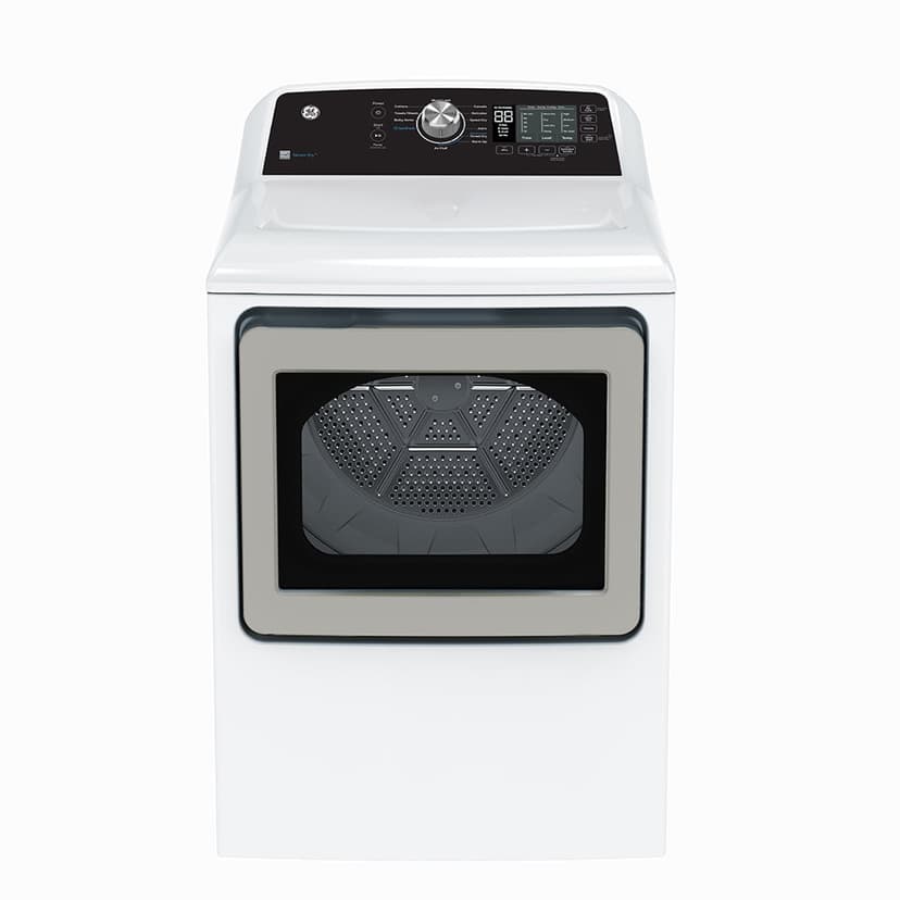 GE 7.4 cu.ft. Top Load Electric Dryer with SaniFresh Cycle White - GTD68EBMRWS